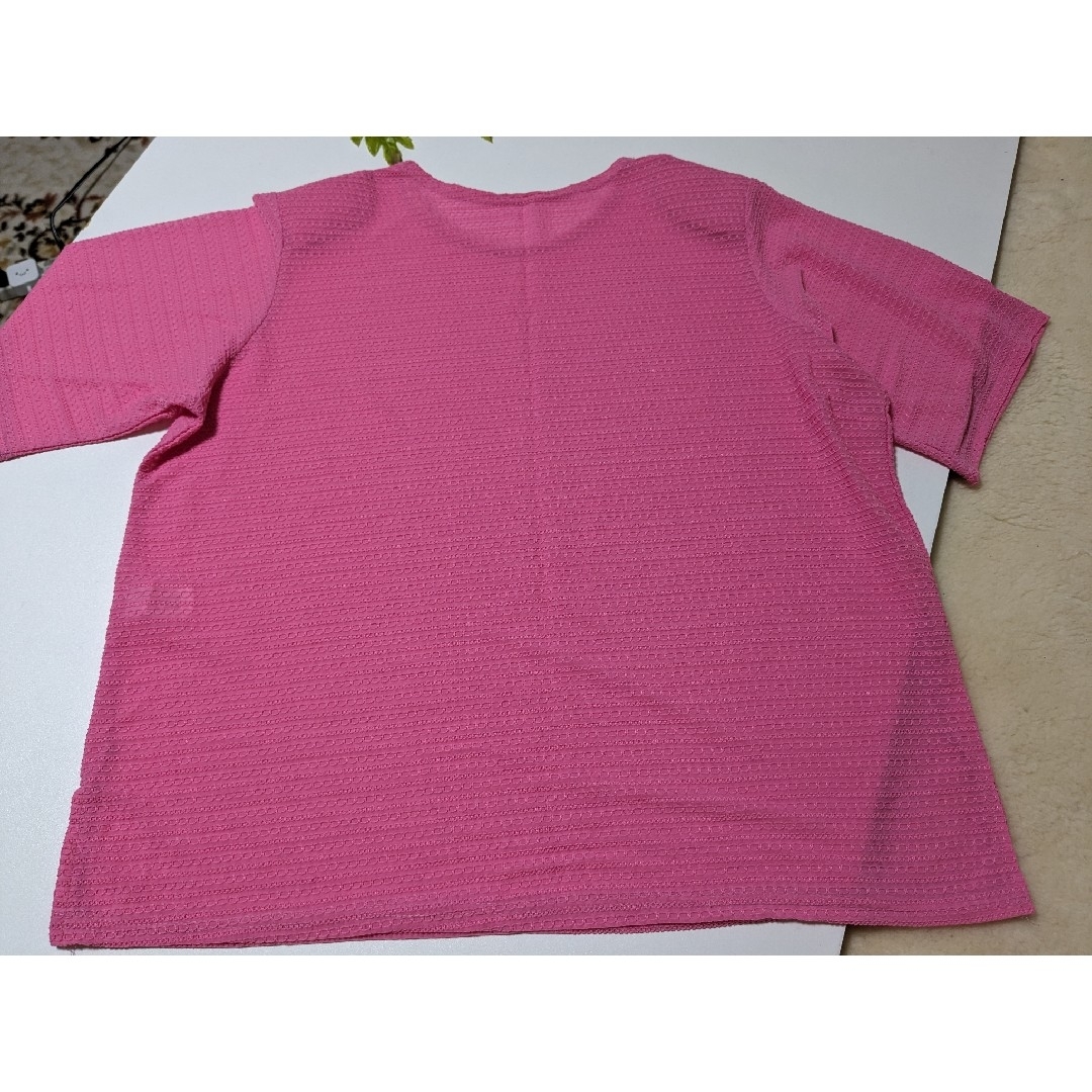 レディース　半袖カットソー　トップス　L〜LL レディースのトップス(シャツ/ブラウス(半袖/袖なし))の商品写真