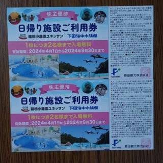 藤田観光 株主優待 日帰り施設利用券2枚セット(その他)