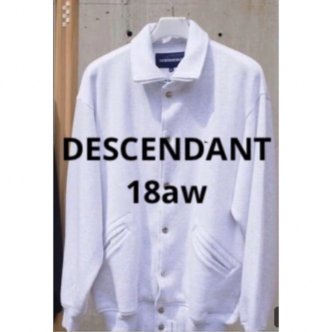 DESCENDANT 18aw MOAT / SWEATSHIRT JACKET