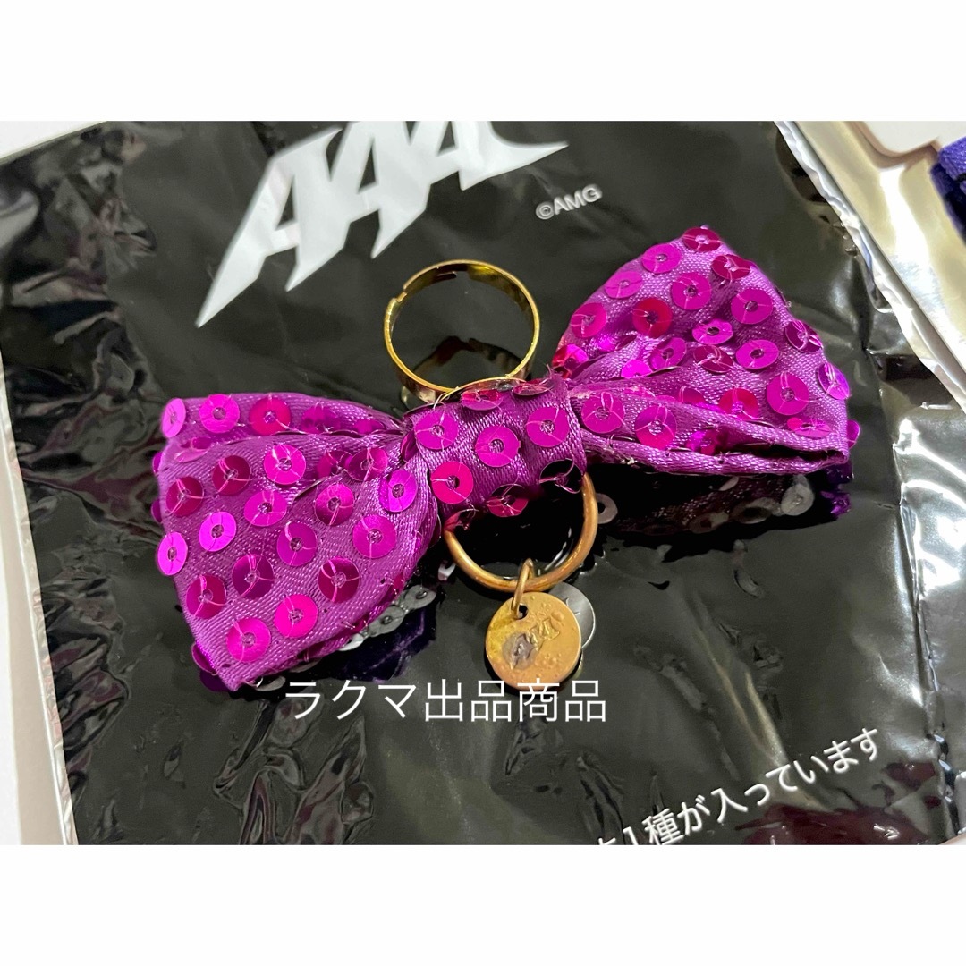 AAA a-nation リボンリング FANTASTIC ブレス 宇野 紫 エンタメ/ホビーのタレントグッズ(ミュージシャン)の商品写真