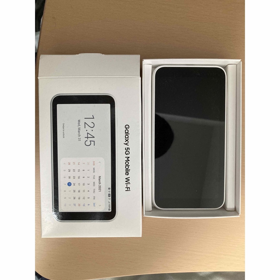 美品】SAMSUNG Galaxy 5G Mobile Wi-Fi SCR01 美品】SAMSUNG Galaxy 5G Mobile Wi-Fi SCR01
