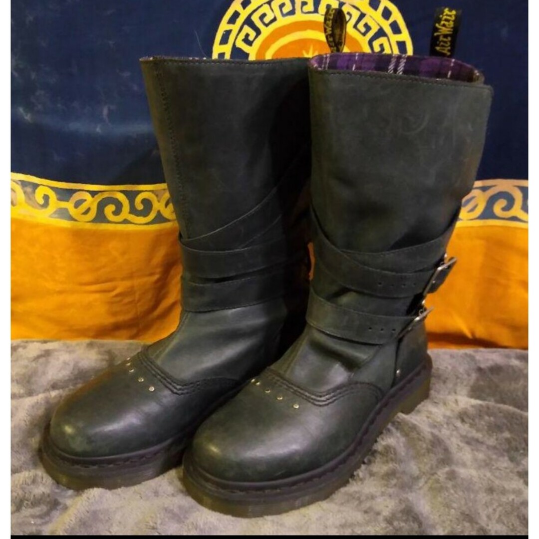 Dr.Martens(ドクターマーチン)の激レア美品★Dr.Martens ドクターマーチン 3連ベルトブーツ  UK4★ レディースの靴/シューズ(ブーツ)の商品写真