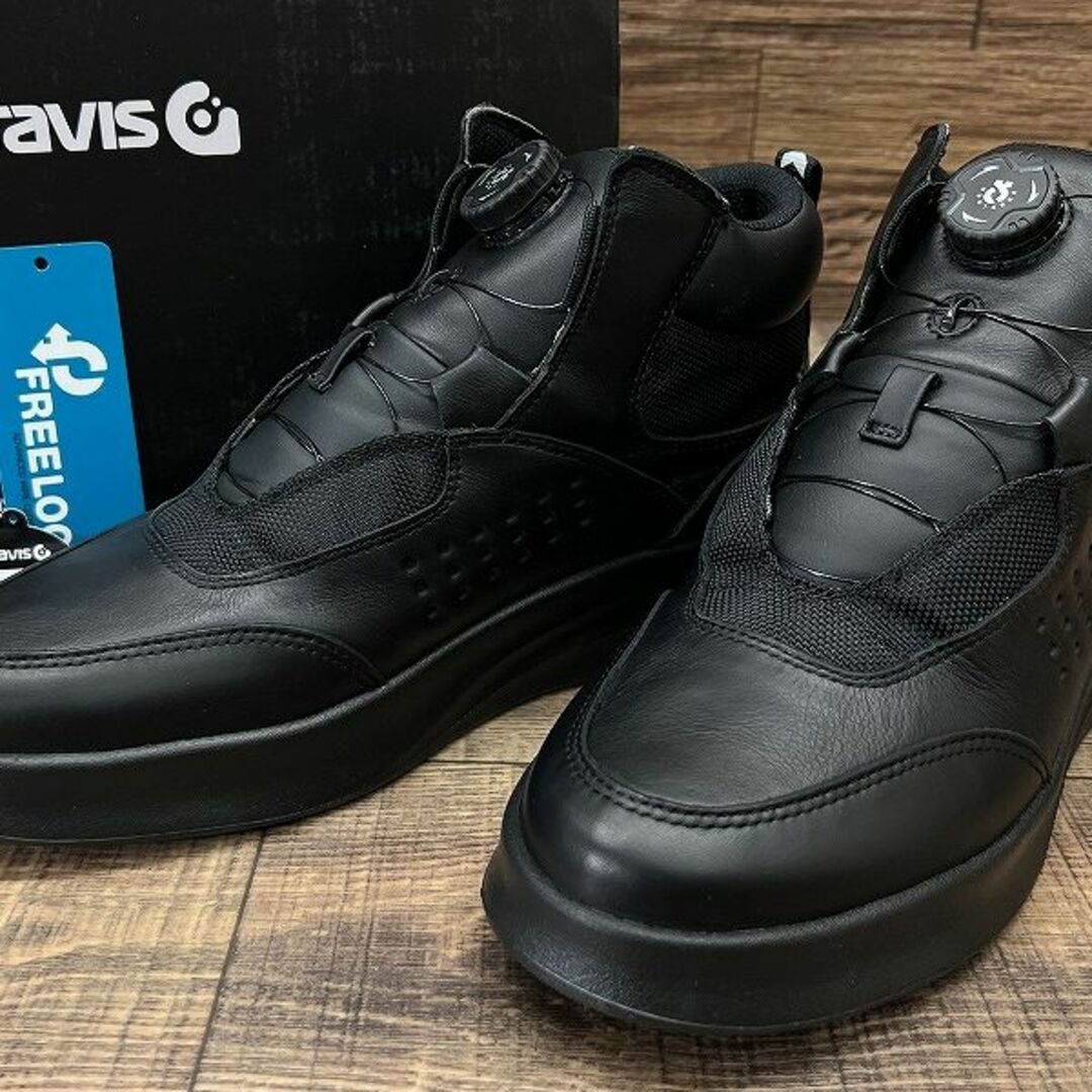 gravis(グラビス)の新品 グラビス 25361 イタリー レザー グラント スニーカー 27.0 ② メンズの靴/シューズ(スニーカー)の商品写真