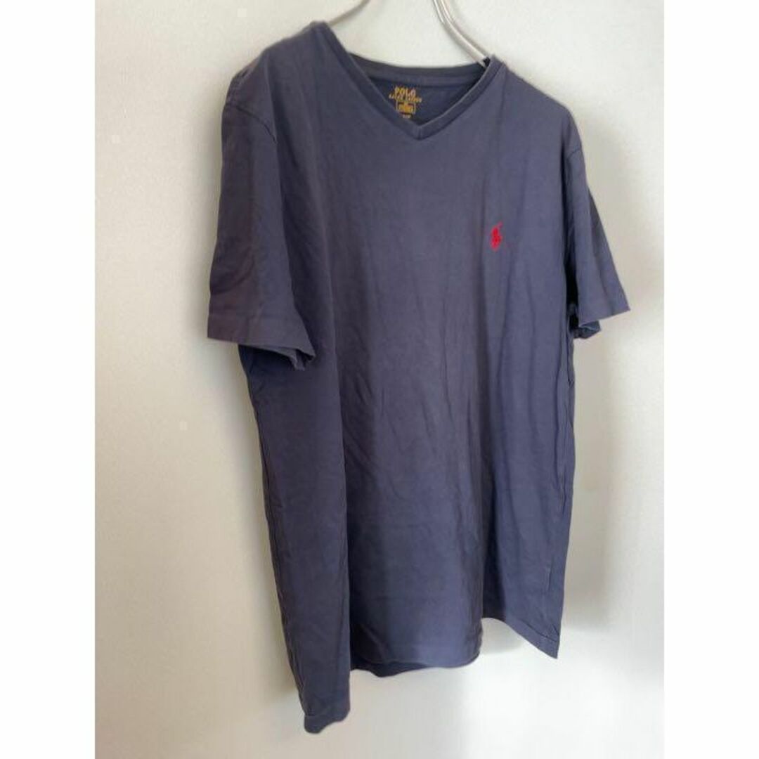 POLO RALPH LAUREN(ポロラルフローレン)のPolo Ralph Lauren Tシャツ カットソー Ｖネック 刺繍ロゴ メンズのトップス(Tシャツ/カットソー(半袖/袖なし))の商品写真