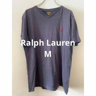 ポロラルフローレン(POLO RALPH LAUREN)のPolo Ralph Lauren Tシャツ カットソー Ｖネック 刺繍ロゴ(Tシャツ/カットソー(半袖/袖なし))