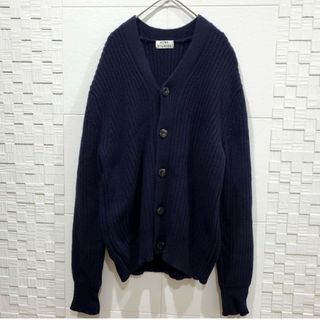 DESCENDANT NURSE KNIT STRIPE CARDIGAN 2番