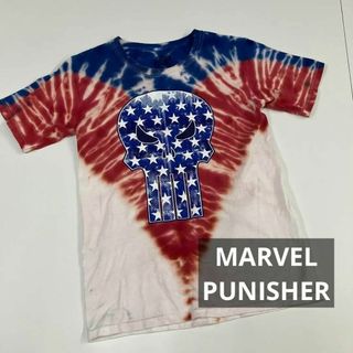 マーベル(MARVEL)のMARVEL マーベル PUNISHER パニッシャー　Tシャツ　タイダイ染(Tシャツ/カットソー(半袖/袖なし))