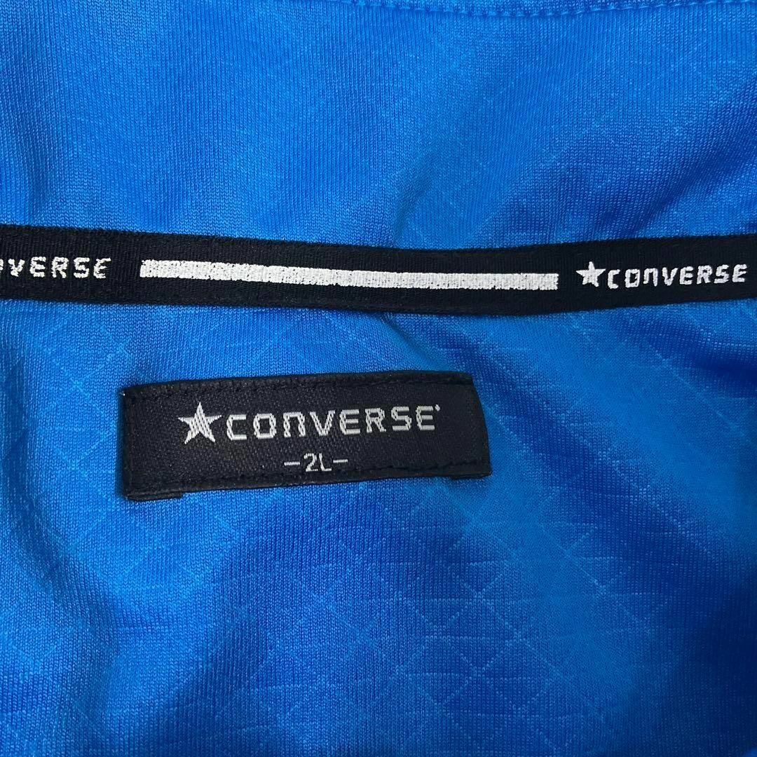 CONVERSE(コンバース)のconverse コンバース　Tシャツ　ハーフジップ　リフレクター　ランニング メンズのトップス(Tシャツ/カットソー(半袖/袖なし))の商品写真