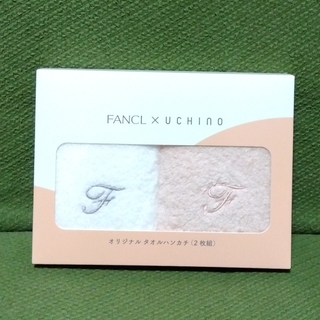 ファンケル(FANCL)のファンケル✕UCHINO コラボノベルティ タオルハンカチ（2枚組）(ノベルティグッズ)