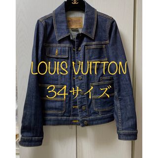 美品　LOUISVUITTON ルイヴィトン　デニム　ジャケット　Gジャン　S