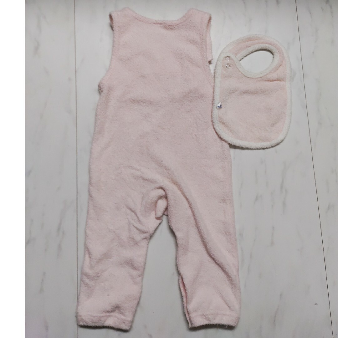 familiar(ファミリア)のBabygro familiar70～85　スタイつき キッズ/ベビー/マタニティのベビー服(~85cm)(ロンパース)の商品写真