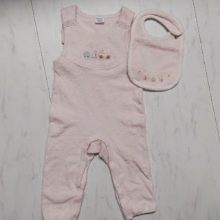 ファミリア(familiar)のBabygro familiar70～85　スタイつき(ロンパース)