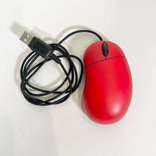 ソニー(SONY)の【販売終了/希少品】SONY 有線マウス SMU-C1 赤/レッド(PC周辺機器)