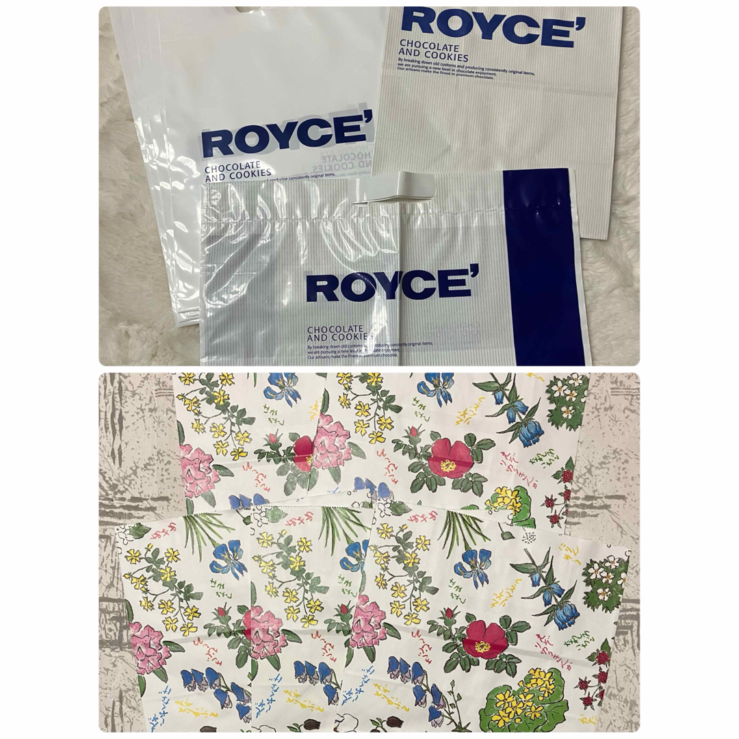 ROYCE'(ロイズ)のロイズ　六花亭　ショッパー　紙袋　ビニール袋 レディースのバッグ(ショップ袋)の商品写真