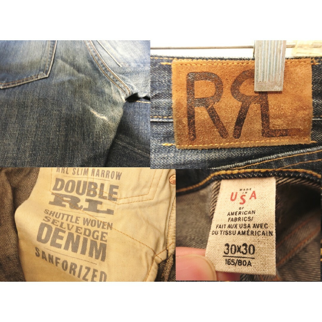 RRL(ダブルアールエル)のRRL W30(82×73) ジーンズ デニム slim narrow スリムナ メンズのパンツ(デニム/ジーンズ)の商品写真