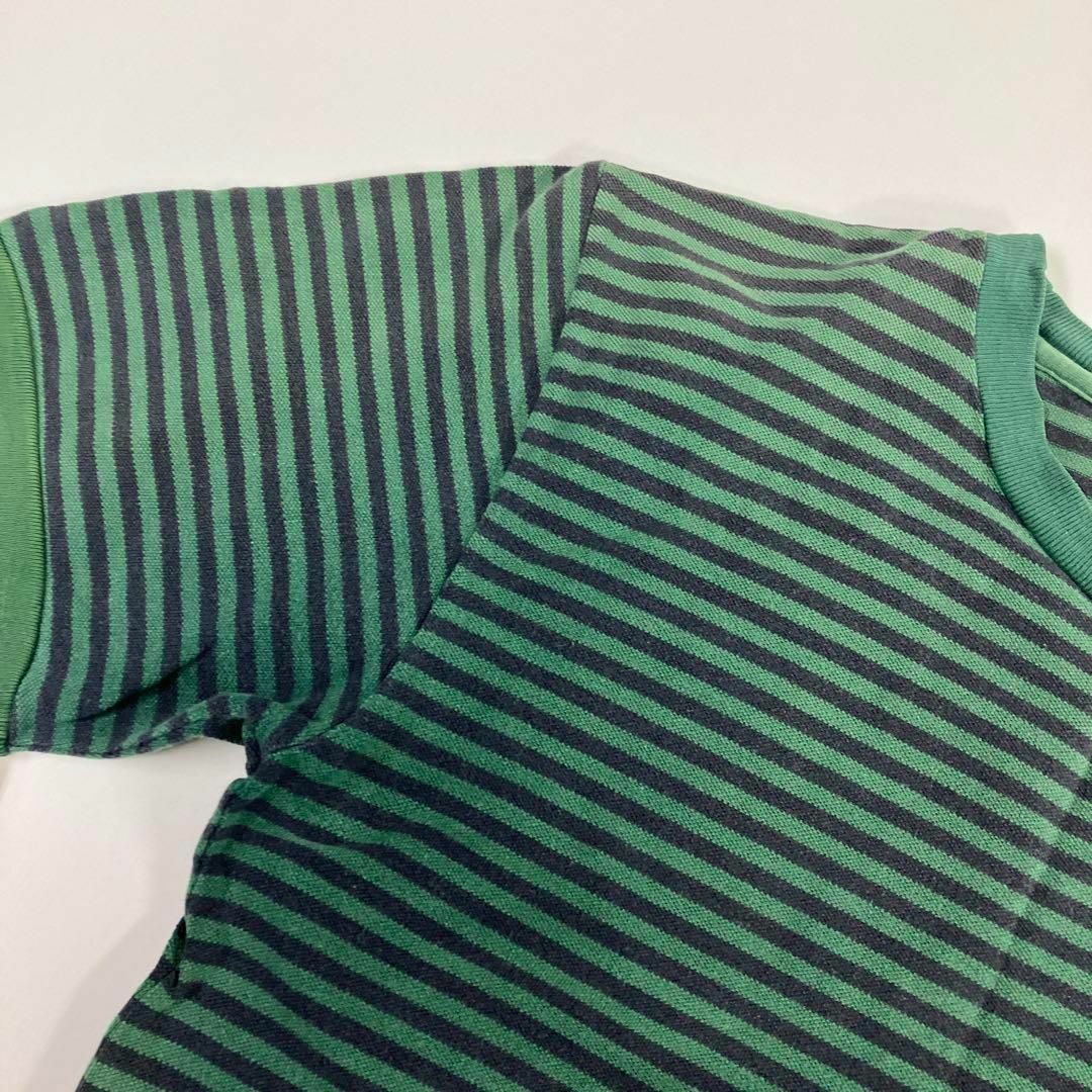 90's オールド　ポロバイラルフローレン　ボーダー　Tシャツ　フェード　USA メンズのトップス(Tシャツ/カットソー(半袖/袖なし))の商品写真