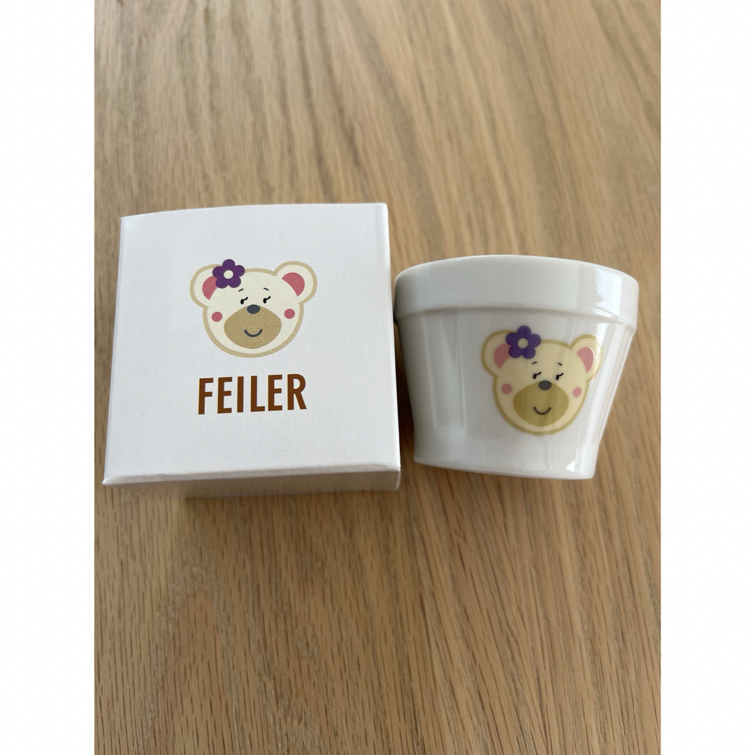 FEILER(フェイラー)のフェイラー　FEILER オリジナルココット　リリアちゃん　　非売品　ノベルティ インテリア/住まい/日用品のキッチン/食器(食器)の商品写真