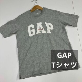 ギャップ(GAP)のGAP ギャップ Tシャツ　グレー　オールド　古着女子　ビッグロゴ(Tシャツ/カットソー(半袖/袖なし))