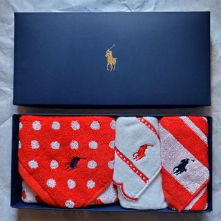 ラルフローレン(Ralph Lauren)のハンドタオル 3枚セット(ハンカチ)