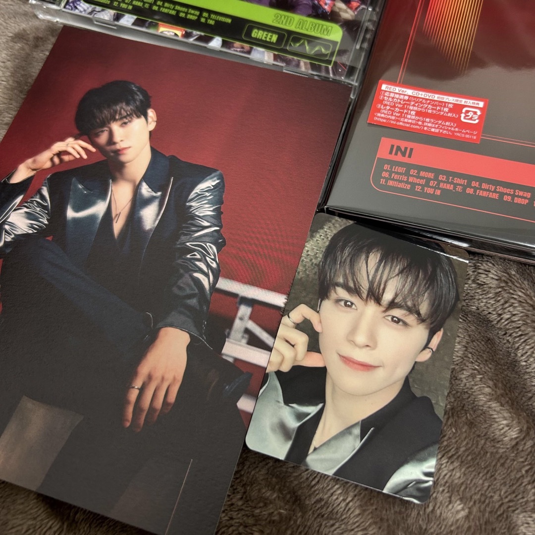 INI「MATCH UP」RED 後藤威尊 エンタメ/ホビーのタレントグッズ(アイドルグッズ)の商品写真