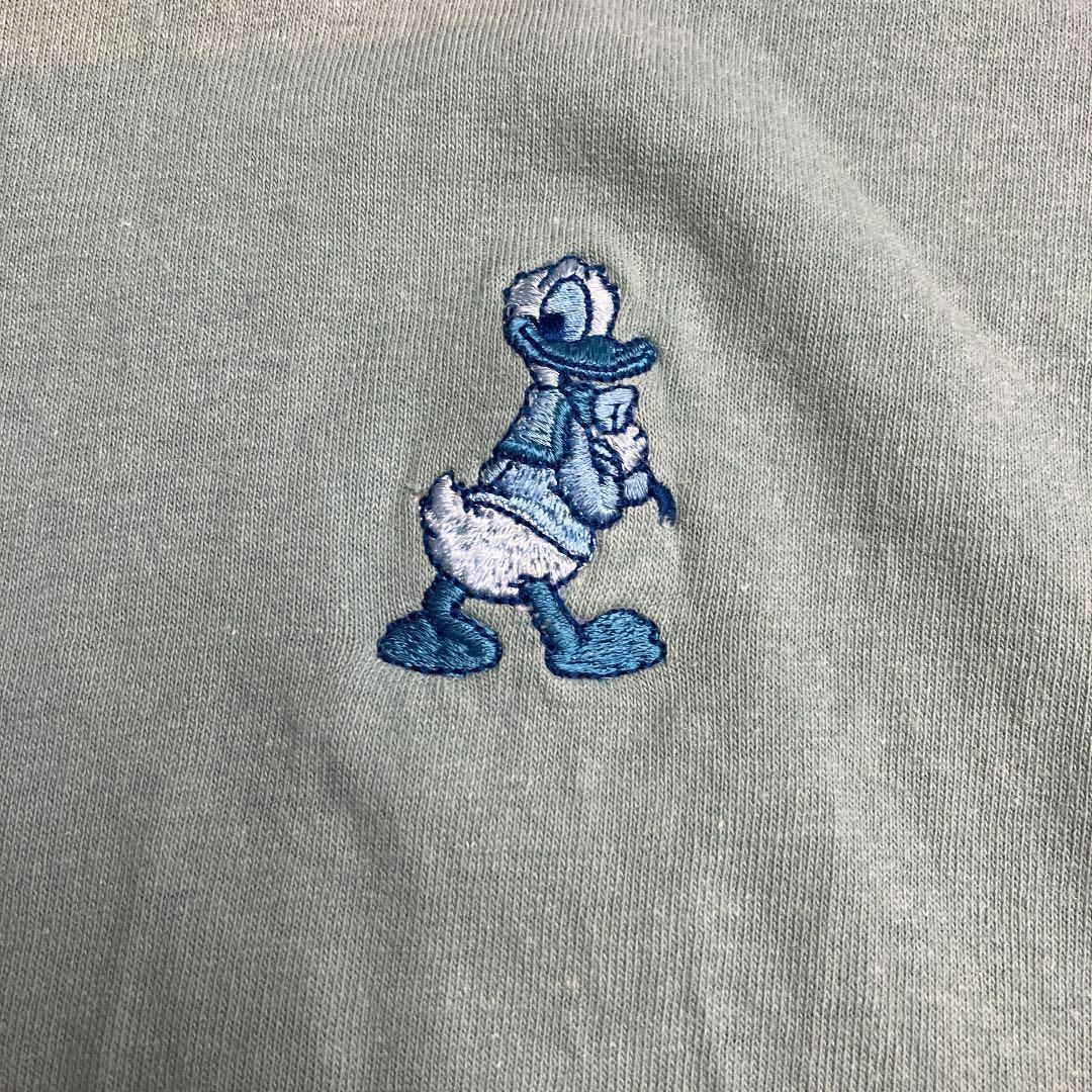 Disney(ディズニー)の90s 古着　Tシャツ　ディズニー　刺繍　ドナルドダック　キャラクター　USA メンズのトップス(Tシャツ/カットソー(半袖/袖なし))の商品写真