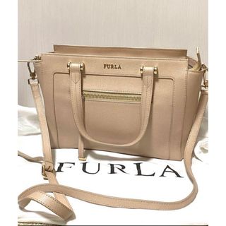 フルラ(Furla)のフルラ FURLA　2WAYハンドバッグ ギネヴラ　Ginevra　ショルダー付(ハンドバッグ)