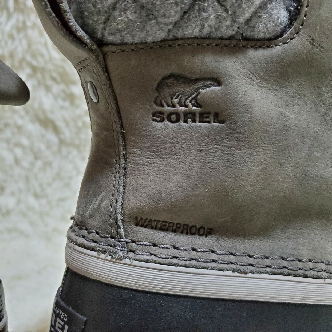 SOREL(ソレル)の【美品】SOREL　SLIMPACK LACE II 　レザー　防水　レディース レディースの靴/シューズ(レインブーツ/長靴)の商品写真