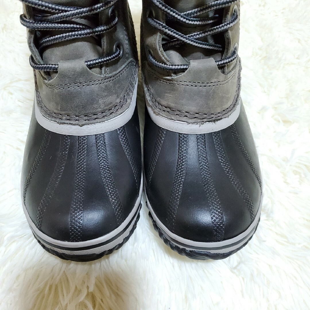 SOREL(ソレル)の【美品】SOREL　SLIMPACK LACE II 　レザー　防水　レディース レディースの靴/シューズ(レインブーツ/長靴)の商品写真