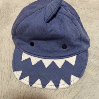 ベビーギャップ(babyGAP)のbaby GAP ベビー ギャップ サメ キャップ 鮫 シャーク 帽子 男の子(帽子)