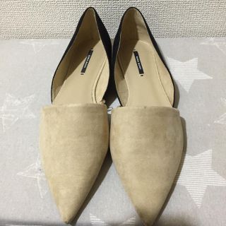 ザラ(ZARA)のZARAペタンコパンプス39(ハイヒール/パンプス)