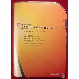マイクロソフト(Microsoft)の正規●Microsoft Office Personal 2007●製品版(その他)