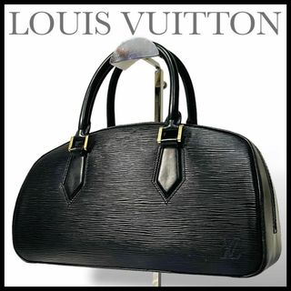 ルイヴィトン(LOUIS VUITTON)の美品✨Louis Vuitton ルイヴィトン エピ ジャスミン 黒 (廃盤品)(ハンドバッグ)