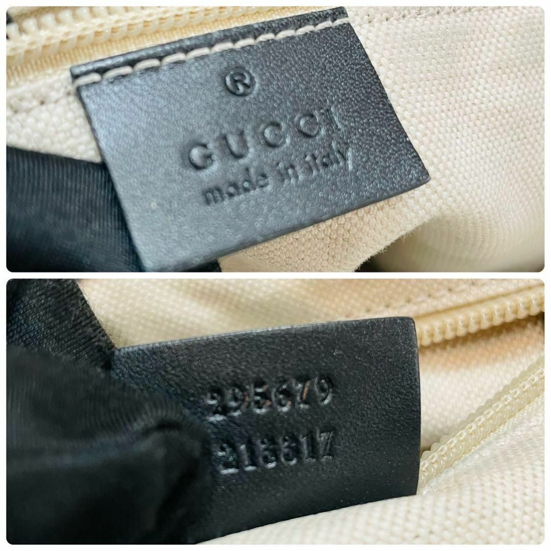 Gucci(グッチ)の超希少✨GUCCI ショルダーバッグ ディアマンテ ロゴ金具 PVC レザー メンズのバッグ(ショルダーバッグ)の商品写真