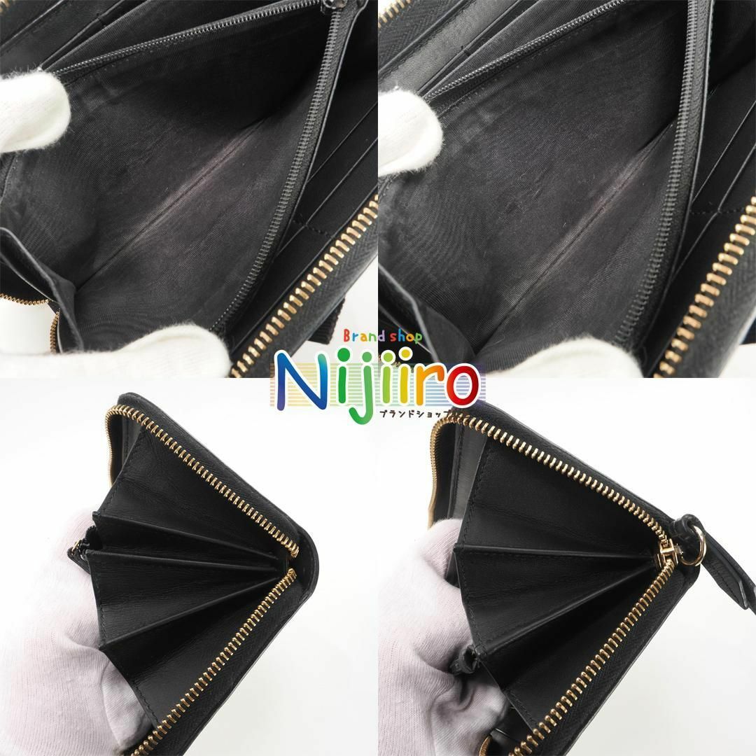 極美品】グッチ ラウンドファスナー ジッピーウォレット 長財布 1546 極美品】グッチ ラウンドファスナー ジッピーウォレット 長財布 1546