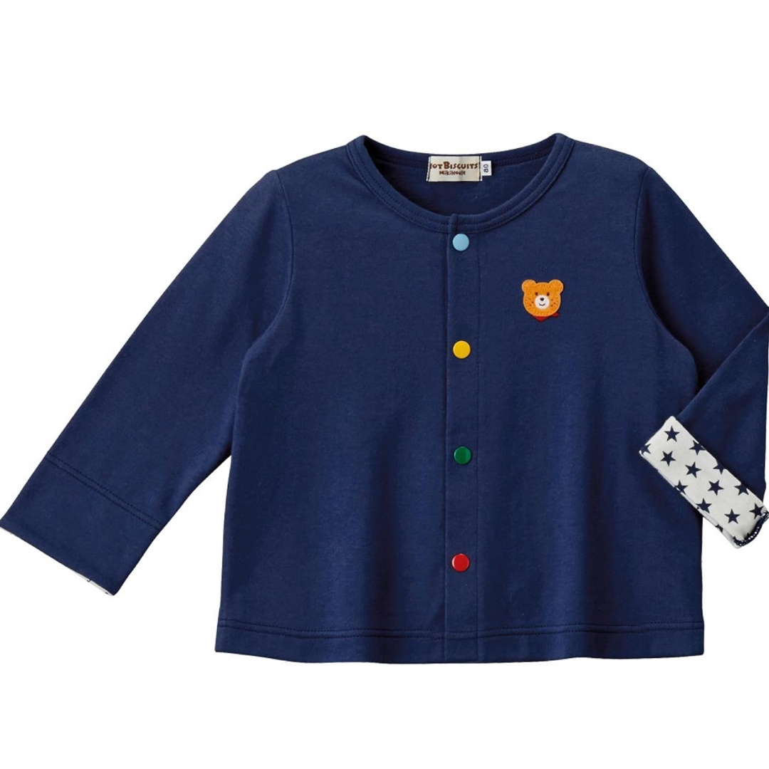 mikihouse(ミキハウス)のミキハウス　長袖カーディガン キッズ/ベビー/マタニティのキッズ服男の子用(90cm~)(カーディガン)の商品写真