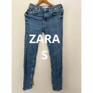 ザラ(ZARA)のZARA デニム ジーンズ ジーパン パンツ サイズ38 トルコ製 レディース(デニム/ジーンズ)