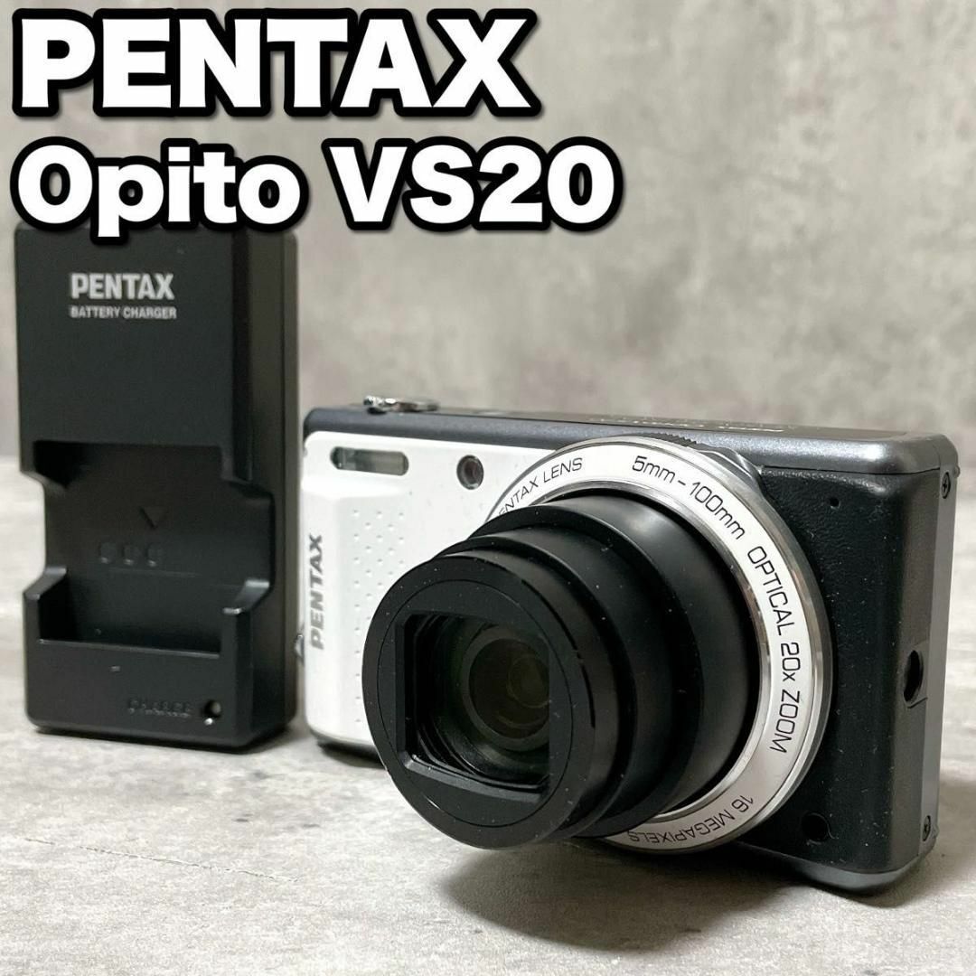 PENTAX(ペンタックス)の良品 ペンタックス オプティオ VS20 コンパクトデジタルカメラ デジカメ スマホ/家電/カメラのカメラ(コンパクトデジタルカメラ)の商品写真