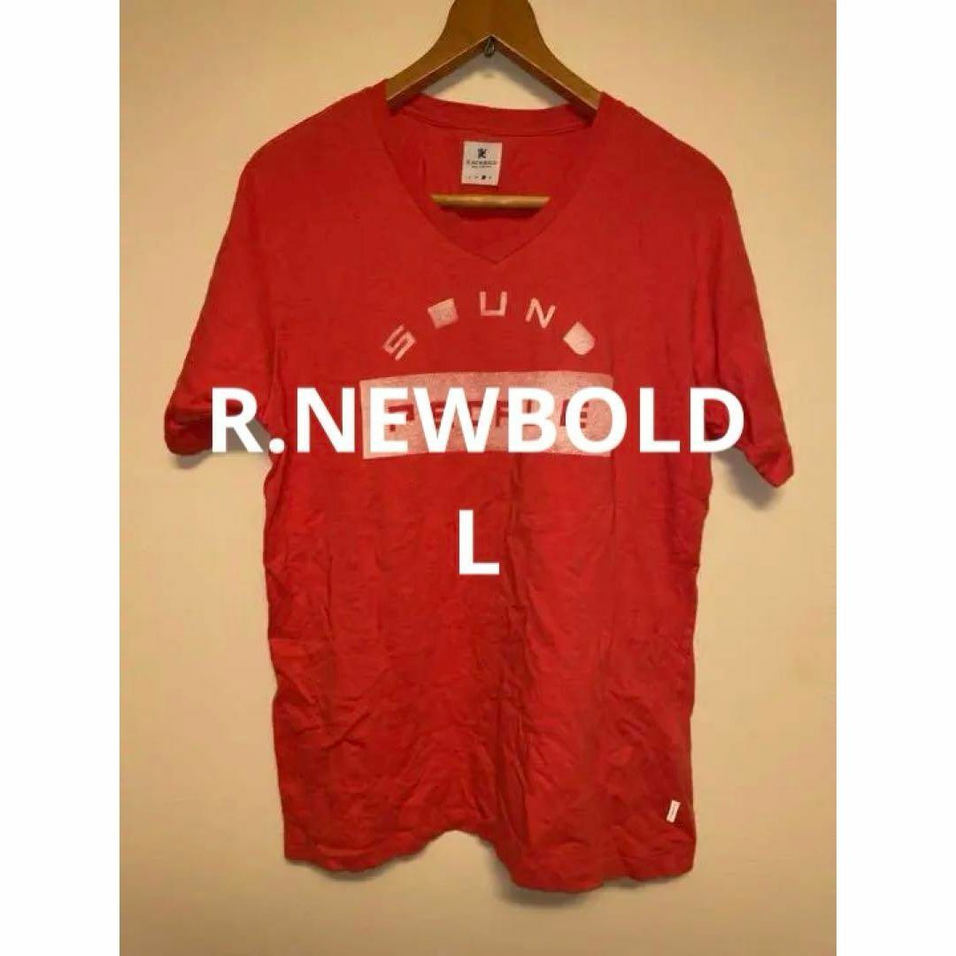 R.NEWBOLD(アールニューボールド)のR.NEWBOLD by Paul Smith Tシャツ レッド メンズ メンズのトップス(Tシャツ/カットソー(半袖/袖なし))の商品写真