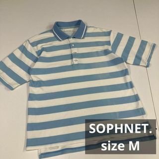 ソフネット(SOPHNET.)のSOPHNET. ソフネット　ポロシャツ　ボーダー　古着　オールド　カットソー(ポロシャツ)