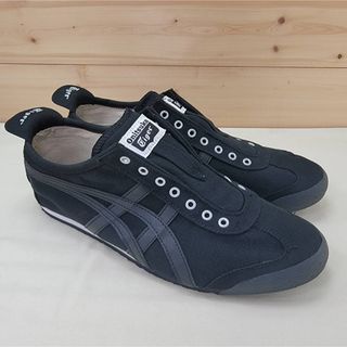 オニツカタイガー(Onitsuka Tiger)のオニツカタイガー メキシコ66 スリッポン  ブラック 27.5㎝(スニーカー)