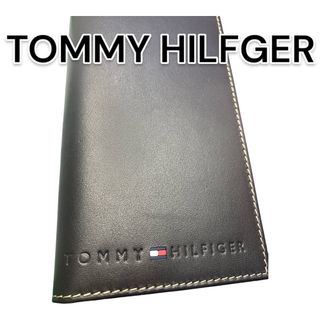 【新品未使用】トミーヒルフィガーTOMMY HILFIGER 二つ折り財布 BK