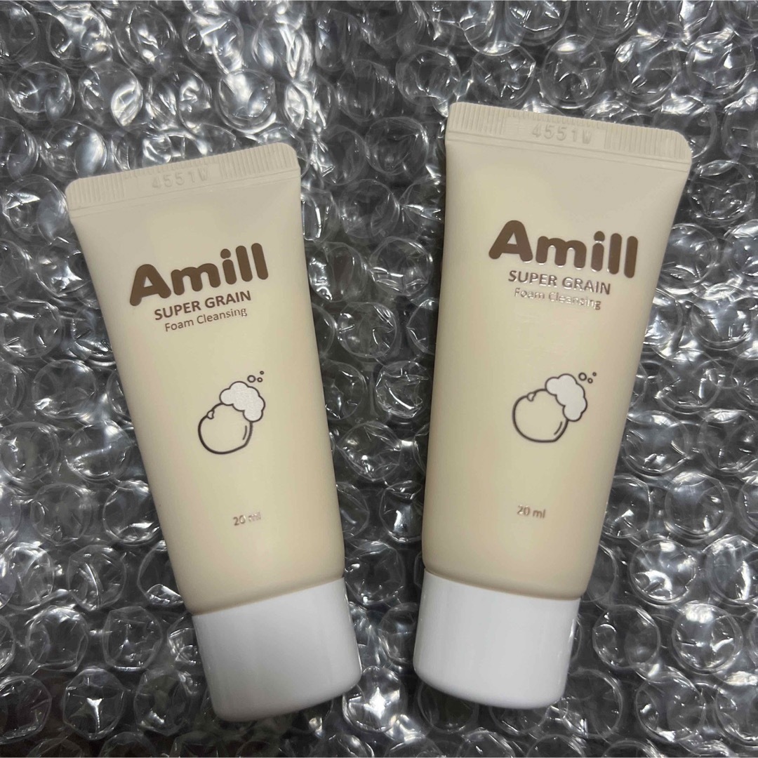 エイミル　Amill  スーパーグレインフォームクレンジング20ml×2個 コスメ/美容のスキンケア/基礎化粧品(クレンジング/メイク落とし)の商品写真