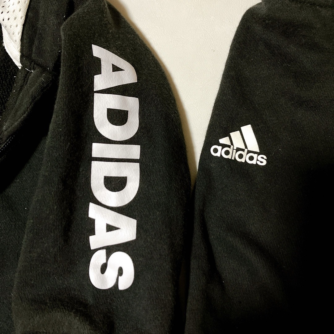 adidas(アディダス)のadidas アディダス　ジャージ　セットアップ　70cm キッズ/ベビー/マタニティのベビー服(~85cm)(その他)の商品写真