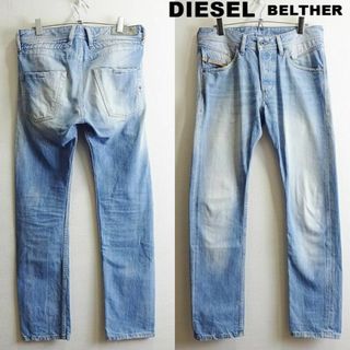 ディーゼル(DIESEL)のディーゼル　BELTHER　W81cm　スリムテーパードデニム　空色(デニム/ジーンズ)