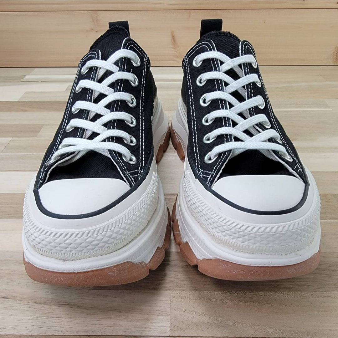 ALL STAR（CONVERSE）(オールスター)のコンバース オールスター 100 トレックウェーブ OX ブラック 24センチ レディースの靴/シューズ(スニーカー)の商品写真