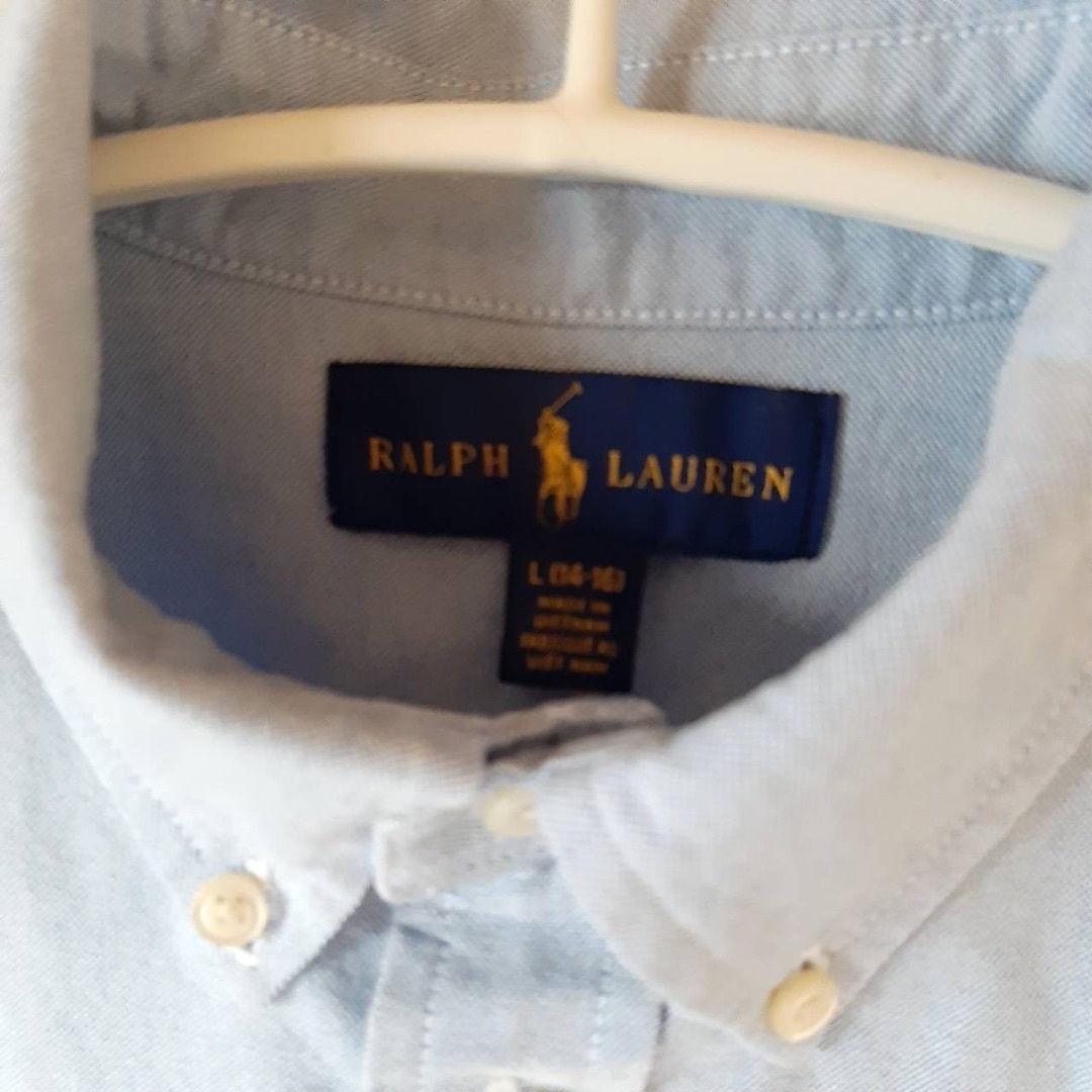 Ralph Lauren(ラルフローレン)のラルフローレン・ボーイズ・オックスフォードシャツ／中古品 レディースのトップス(Tシャツ(長袖/七分))の商品写真