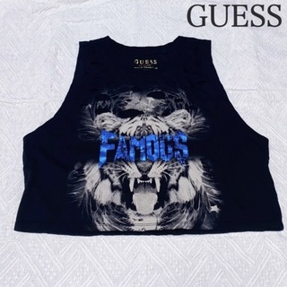 GUESS - 【美品 S〜 】GUESS ロックタンクトップス