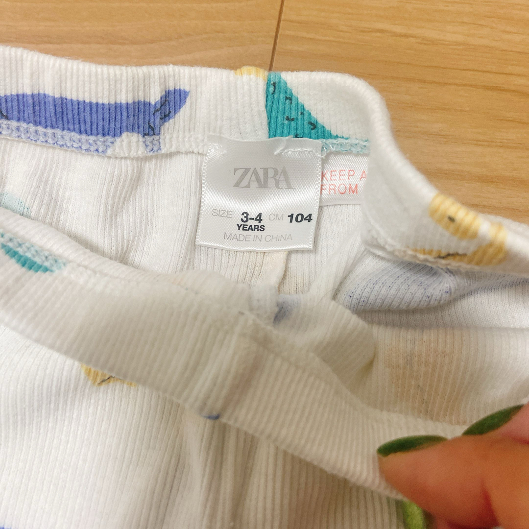 ZARA KIDS - ZARA セットアップ パジャマ 海の生き物 104cmの通販 by