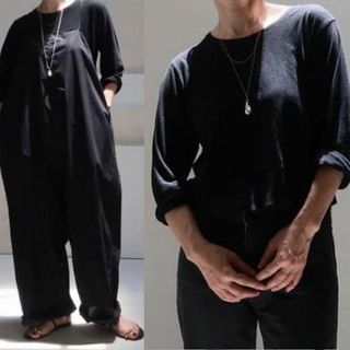 アギュー(ARGUE)のargue LINKO LINEN PREMIUM SHEER Tシャツ(Tシャツ(長袖/七分))