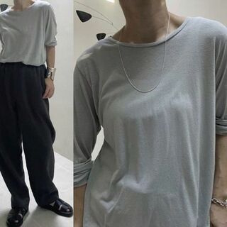 アギュー(ARGUE)のargue LINKO LINEN PREMIUM SHEER Tシャツ(Tシャツ(長袖/七分))